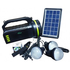 Lanterna solara cu 3 becuri incarcare telefon radio mp3 boxa bluetooth lampa panou solar