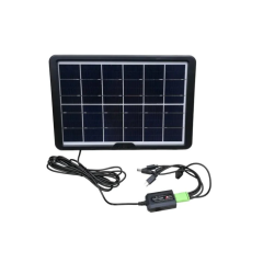 Panou solar portabil CcLamp CL-680 6V 8W,1.3A , Port multi usb, ip65