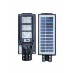 Proiector cu panou solar 300w senzor 450 leduri lampa solara