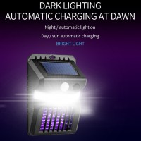 Lampa solara cu senzor de miscare si lampa UV impotriva tantarilor