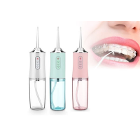Irigator oral pentru dus bucal cu 4 capete curatare 3 moduri rezervor 220 ml