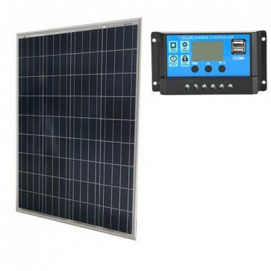 Kit solar panou solar 50w si controler solar