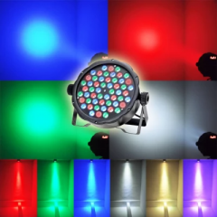Led par 54 LEDURI RGB proiector disco lumini, senzor sunet, dmx