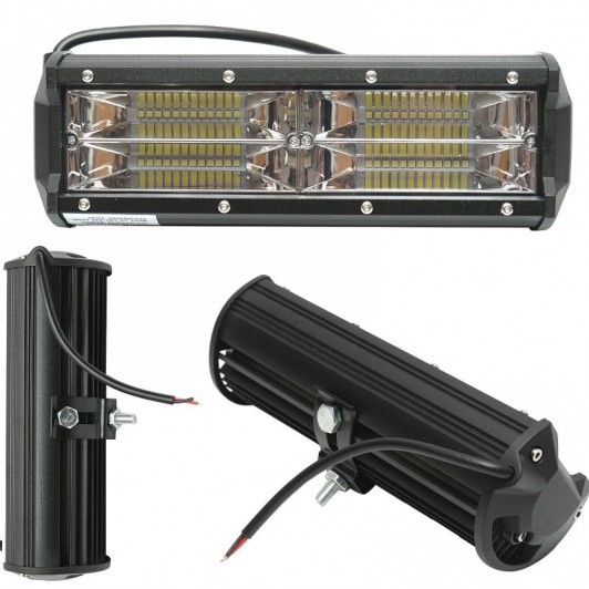 Proiector Led auto dreptunghiular 24cm 144W 14000lm IP68