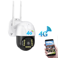 Camera supraveghere 4G camera cu cartela telefonica, sunet bidirectional,  senzor miscare, rotire