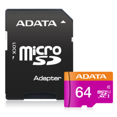 Card memorie 64Gb microSDXC microSD cu adaptor