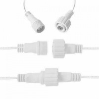 Instalatie turturi cu flash 15m fir alb tip perdea franjurata albastru alb rece alb cald multicolor