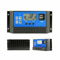 Pachet 2 bucati panou solar 30w si controler 60A
