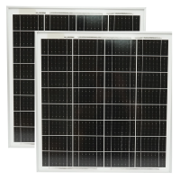 Pachet 2 bucati panou solar 30w si controler 60A