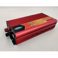Convertor invertor 12-220V 3000W soft start, doua ventilatoare, iesire USB