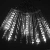 Instalatie solara exterior 8 turturi sloi efect curgere topire alb rece alb cald albastru multicolor Instalatie solara exterior 8 turturi sloi efect curgere topire alb rece alb cald albastru multicolor