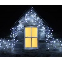 Instalatii turturi 30m perdea franjurata LED, 4 nuante disponibile (2 x 15 m)