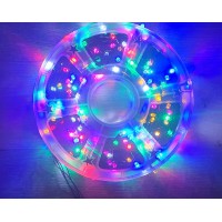 Instalatie liniara rola fir sirag 100m led mare V8 alb rece, multicolor, alb cald, albastru Instalatie liniara rola fir sirag 100m led mare V8 alb rece, multicolor, alb cald, albastru