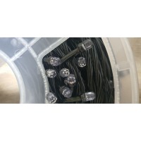 Instalatie liniara rola fir sirag 100m led mare V8 alb rece, multicolor, alb cald, albastru Instalatie liniara rola fir sirag 100m led mare V8 alb rece, multicolor, alb cald, albastru