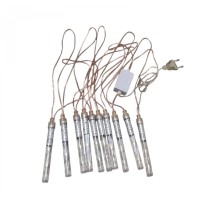 Tuburi flash blit stroboscop 10 bucati 5m instalatie Craciun  decoratiune party