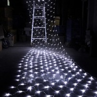 Instalatie Craciun Tip Plasa 3 m x 3 m, 360 LED-uri,  8 Jocuri de Lumini, Interconectabila, 4 culori