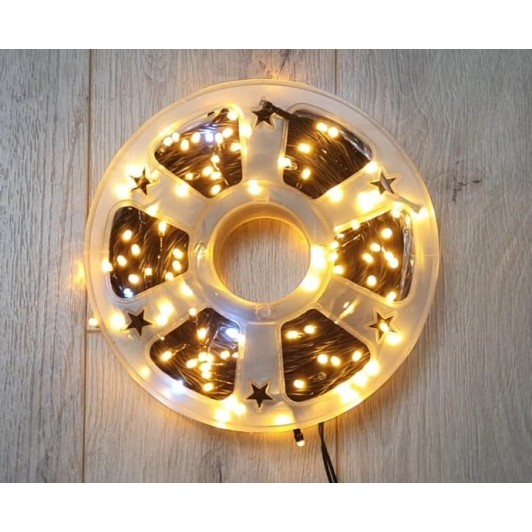 Instalatie liniara sirag 45m cu Flash fir luminos: alb rece, alb cald, albastru sau multicolor Instalatie liniara sirag 45m cu Flash fir luminos: alb rece, alb cald, albastru sau multicolor