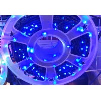 Instalatie liniara sirag 45m cu Flash fir luminos: alb rece, alb cald, albastru sau multicolor Instalatie liniara sirag 45m cu Flash fir luminos: alb rece, alb cald, albastru sau multicolor