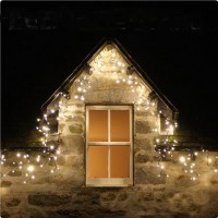 Instalatii turturi perdea franjurata 15m 330 leduri 8 jocuri interconectabile alb rece cald albastru