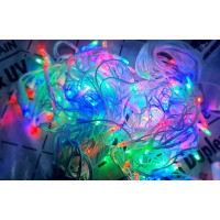 Instalatie PREMIUM turturi FLASH FIR FOARTE GROS alb cald rece albastru interconectabile led mare