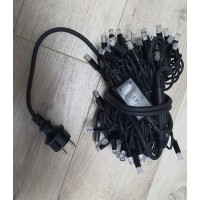 Instalatie PREMIUM turturi FLASH FIR FOARTE GROS alb cald rece albastru interconectabile led mare