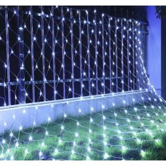 Instalatie Craciun Tip Plasa 3 m x 3 m, 360 LED-uri, 8 Jocuri de Lumini, Interconectabila, 4 culori Instalatie Craciun Tip Plasa 3 m x 3 m, 360 LED-uri, 8 Jocuri de Lumini, Interconectabila, 4 culori