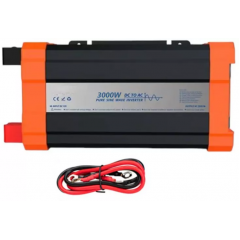 Invertor sinus pur 3000W, 12v la 220v, USB, ecran LCD alimentare orice dispozitiv inclusiv frigider Invertor sinus pur 3000W, 12v la 220v, USB, ecran LCD alimentare orice dispozitiv inclusiv frigider