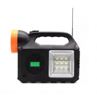 Kit panou solar cu 3 Becuri Radio Bluetooth  MP3 USB  lanterna LED acumulator