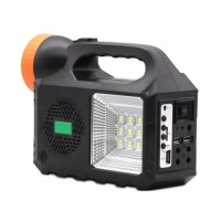 Kit panou solar cu 3 Becuri Radio Bluetooth  MP3 USB  lanterna LED acumulator