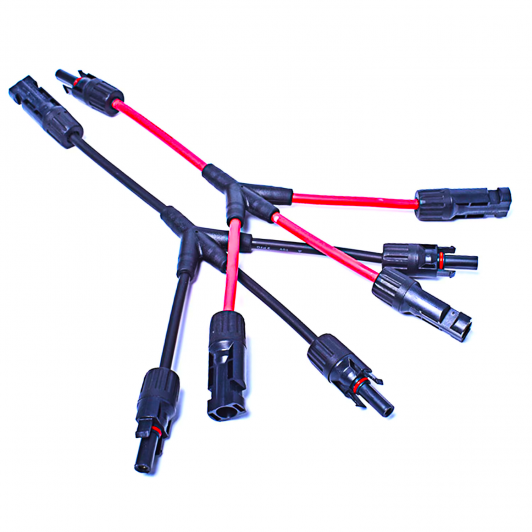 Adaptor solar MC4 3 Y pentru 3 panouri solare set