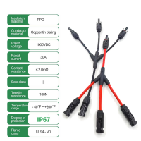 Adaptor solar MC4 3 Y pentru 3 panouri solare set
