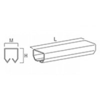 Sina pentru culisare 24 mm, bara de 4 m lungime - ECO