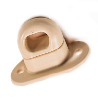 Set 10 bucati Brida rotativa, CREM, dimensiune 42 x 22 mm