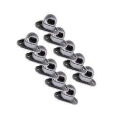 Set 10 bucati Brida rotativa, GRI, dimensiune 42 x 22 mm