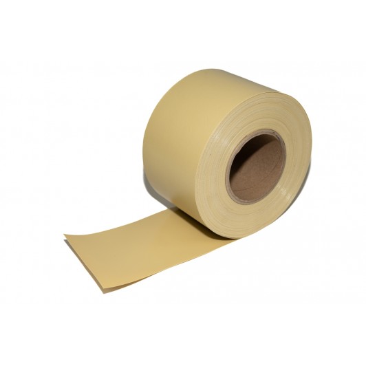 Banda 10 cm x 30 m de intarire margini pentru Folie PVC transparenta - CREM
