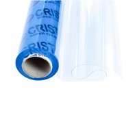 Folie cristal 1,4 m x 30 m, pentru terase si foisoare, grosime 0.65 mm, transparenta Cristal Flex