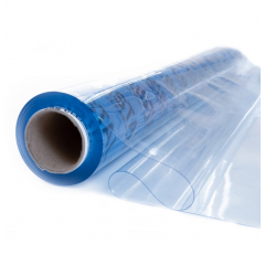 Folie cristal 1,4 m x 30 m, pentru terase si foisoare, grosime 0.65 mm, transparenta Cristal Flex