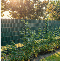 Banda protectie gard, dimensiuni 19 cm x 50 m - PVC verde