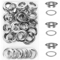 Capse rotunde D10 mm - 1000 bucati, pentru fixarea foliei de cristal