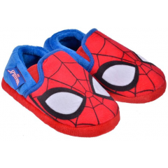 Papuci de interior stil botosi pentru copii, model Spiderman