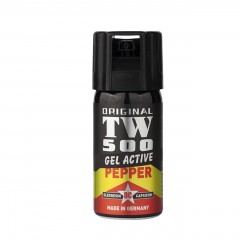 Spray cu piper , TW-500, gel, auto-aparare, 40 ml, negru