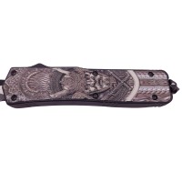 Briceag de vanatoare automat   Chinese Hannya, 22 cm, negru, husa inclusa