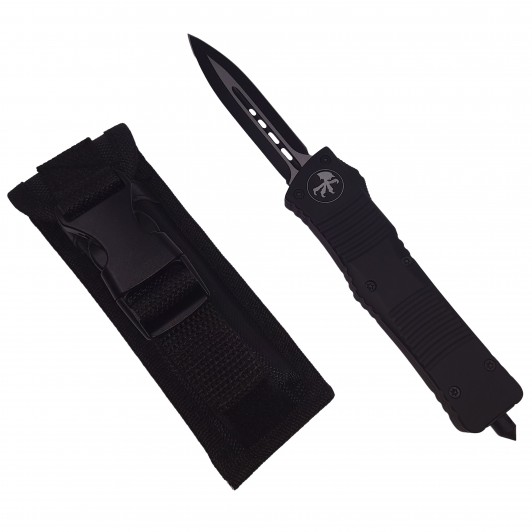 Briceag de vanatoare automat   Hawk Claw, 24 cm, negru, husa inclusa