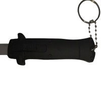 Briceag automat de vanatoare Standard Blade, metalic, 13 cm, negru Briceag automat de vanatoare Standard Blade, metalic, 13 cm, negru