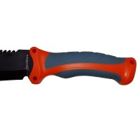 Maceta de vanatoare Spirit Blade, 39 cm, otel inoxidabil, neagra, teaca inclusa Maceta de vanatoare Spirit Blade, 39 cm, otel inoxidabil, neagra, teaca inclusa