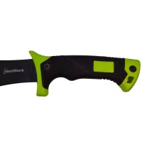 Maceta de vanatoare   Hunter's Pride, 49 cm, otel inoxidabil, neagra, teaca inclusa