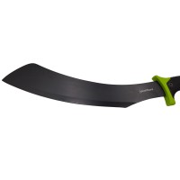 Maceta de vanatoare   Hunter's Pride, 49 cm, otel inoxidabil, neagra, teaca inclusa