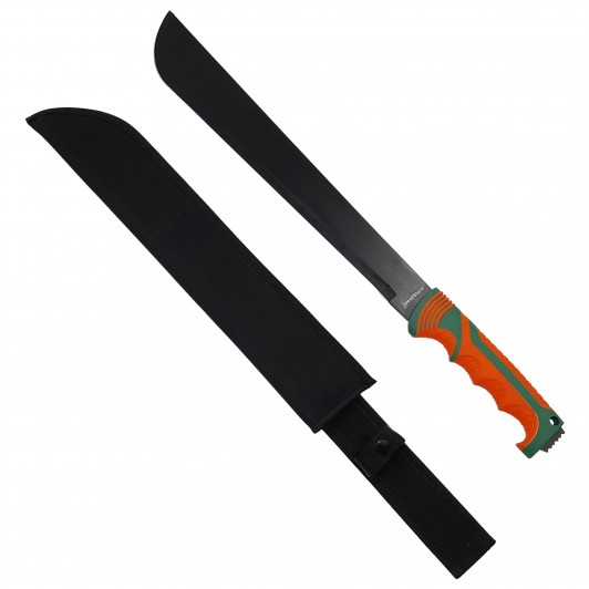 Maceta de vanatoare Latin Pride, 53 cm, otel inoxidabil, neagra, teaca inclusa Maceta de vanatoare Latin Pride, 53 cm, otel inoxidabil, neagra, teaca inclusa