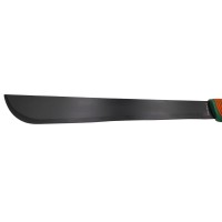 Maceta de vanatoare   Latin Pride, 53 cm, otel inoxidabil, neagra, teaca inclusa