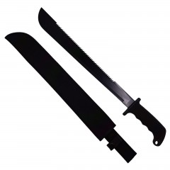 Sabie de vanatoare, Swish Style, 60 cm, otel inoxidabil, neagra, teaca inclusa Sabie de vanatoare, Swish Style, 60 cm, otel inoxidabil, neagra, teaca inclusa